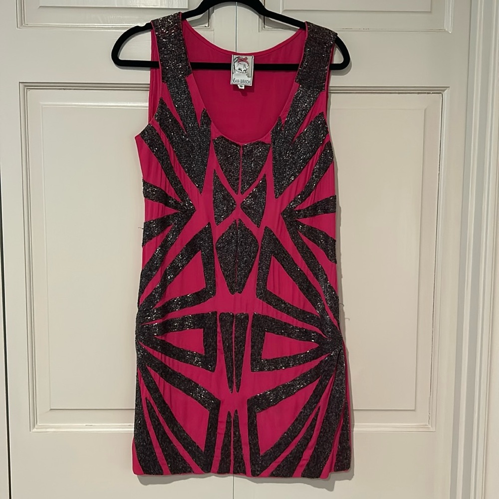 Amazing sequined party dress by Yoana Baraschi